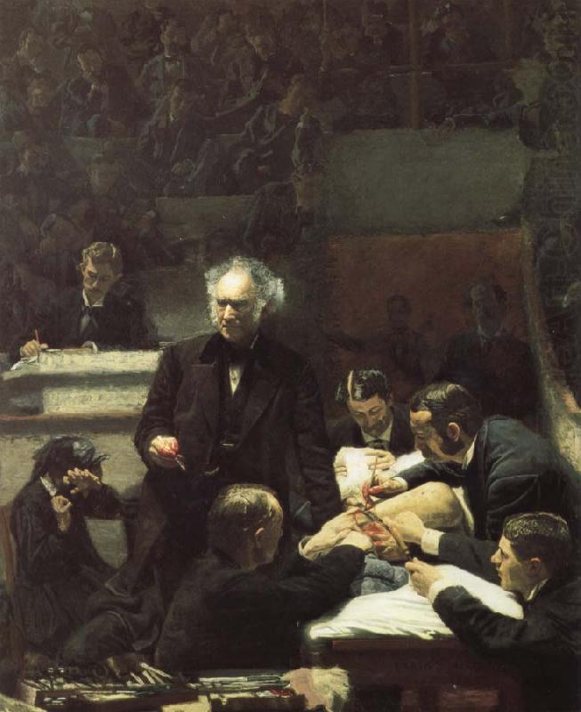 Thomas Eakins Gross doctor's clinical course
